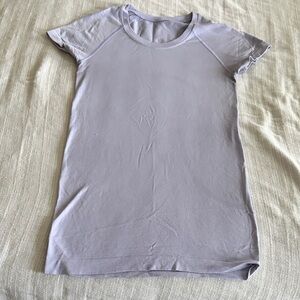 lululemon athletica Light Purple Short Sleeve Tee 02